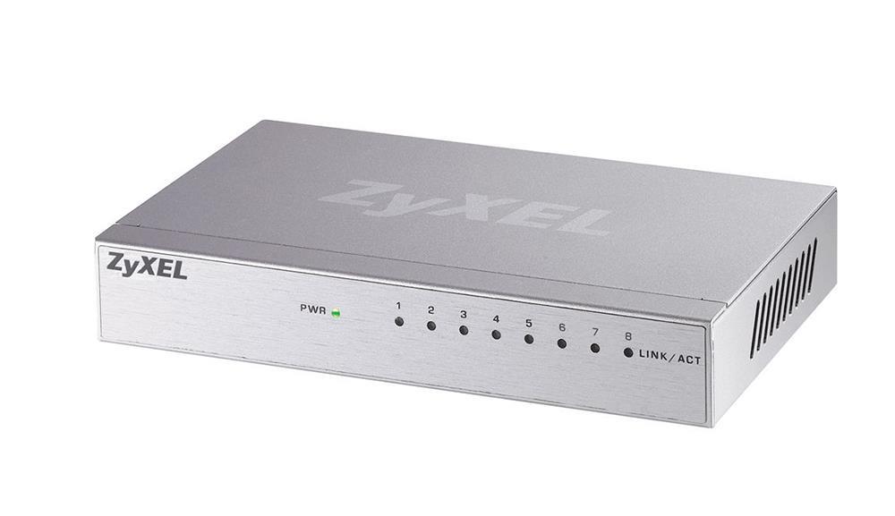 GS108B Zyxel GS-108B Desktop Gigabit Switch 8 x 10/100/1000Base-T RJ-45 LAN (Refurbished)