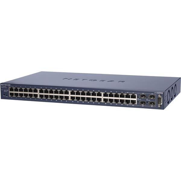 GSM7248-200 NetGear ProSafe 48-Ports Layer 2 Managed Gigabit Ethernet Switch (Refurbished)