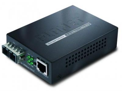 GT-902S Planet Technology 10/100/1000Base-T to 1000Base-LX Single-mode 10km SC Managed Media Converter