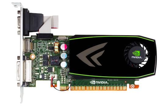 GT430EV-LF EVGA GeForce GT 620 1GB 64-Bit DDR3 PCI Express 2.0 x16 Dual DVI/ Mini-HDMI Video Graphics Card
