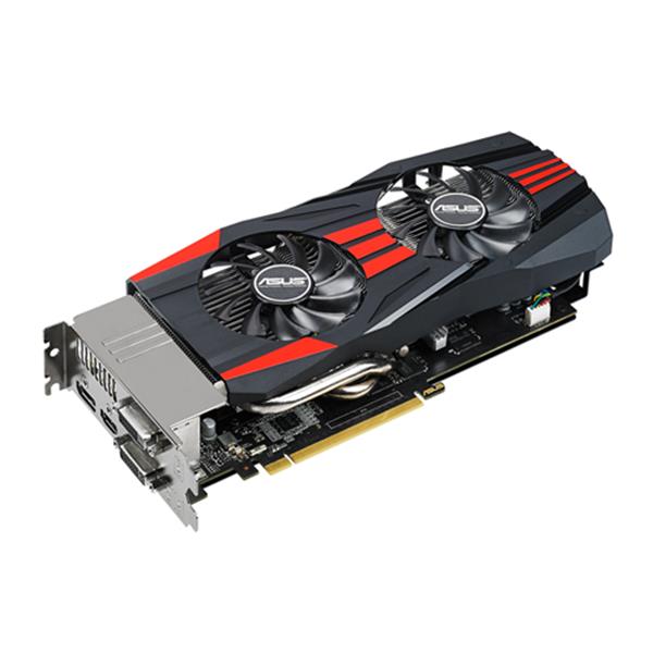 GTX760-DC2T-2GD5-SSU ASUS GeForce GTX 760 2GB DDR5 256bit PCI Express 3.0 x16 Dual Link Dvi-i/-d HDMI/ DisplayPort Video Graphics Card