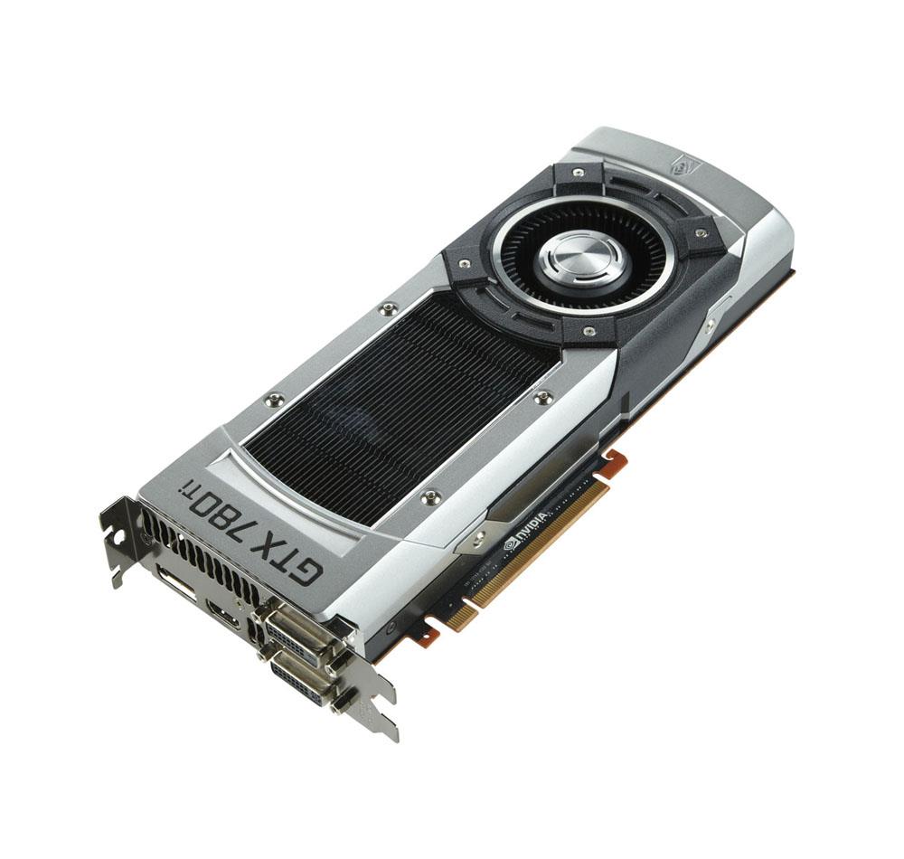 GTX780TI-3GD5-DDO ASUS NVIDIA GeForce GTX 780 Ti 3GB GDDR5 384-Bit PCI Express 3.0 DVI/ HDMI/ Display Port/ HDCP Support Video Graphics Card