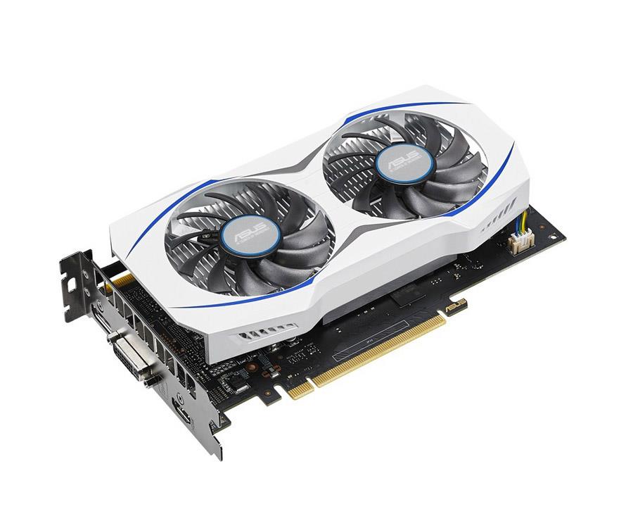 GTX950-OC-2GD5 ASUS NVidia GeForce GTX 950 2GB GDDR5 128-Bit DVI/HDMI/DisplayPort PCI Express 3.0 x16 Video Graphics Card