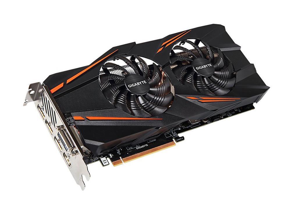 GV-N1070WF2OC-8GD Gigabyte GeForce GTX 1070 8GB GDDR5 256-Bit HDMI / 3x DisplayPort / Dual-Link DVI-D PCI-Express 3.0 x16 Video Graphics Card