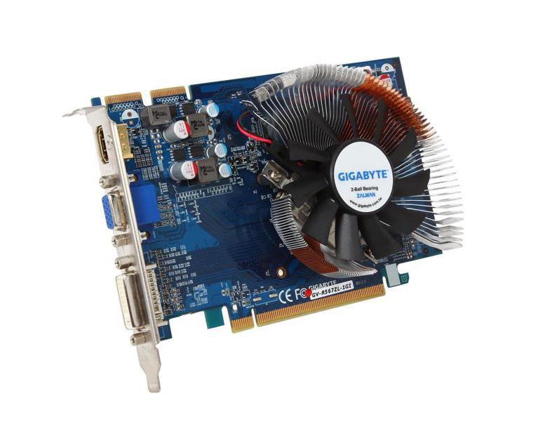 GV-R567ZL-1GI Gigabyte Radeon HD 5670
