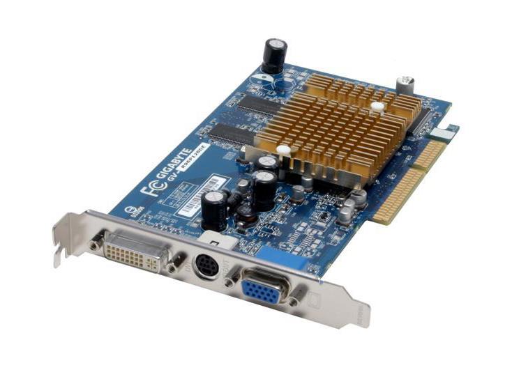 GV-R96P128DE Gigabyte ATI Radeon 9600PRO 128MB DDR 128-Bit D-Sub / DVI / S-Video AGP 4x/8x Video Graphics Card