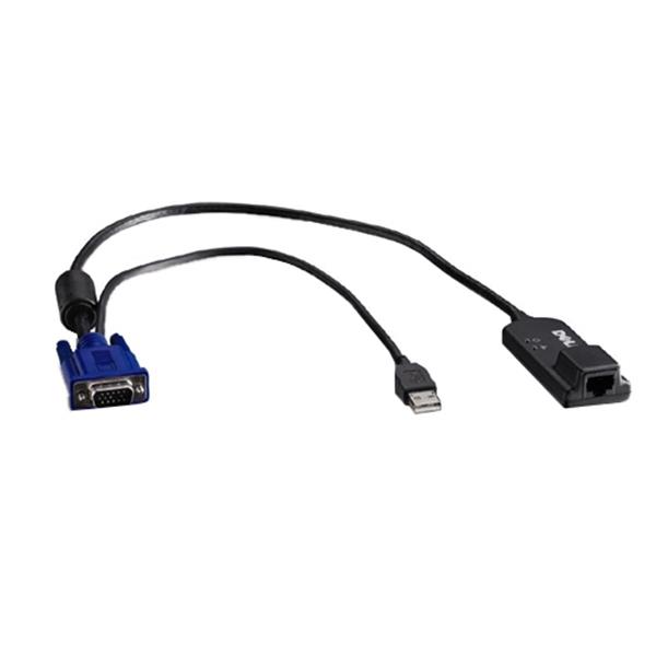 GW35H Dell Cable USB 2 Virtual Media Server Interface Pod with Common Access Card Support and CAT5