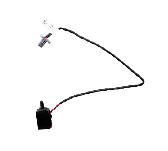 GX87K Dell Poweredge R430 Air Shroud Baffle + Intrusion Detection Cabl