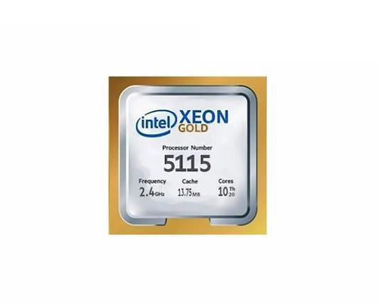 Gold 5115 Intel Xeon Gold 10-Core 2.40GHz 10.40GT/s UPI 13.75MB L3 Cache Socket LGA3647 Processor