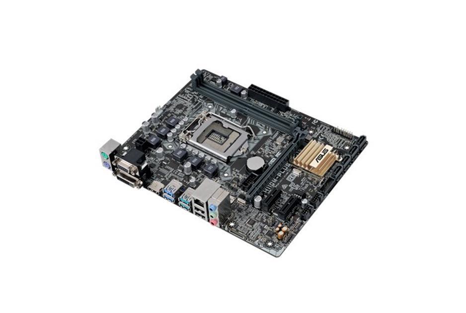 H110MPLUS ASUS H110M-PLUS Socket LGA 1150 Intel H110 Chipset 7th/6th Generation Core i7 / i5 / i3 / Pentium / Celeron Processors Support DDR4 2x DIMM 4x SATA 6.0Gb/s uATX Motherboard (Refurbished)