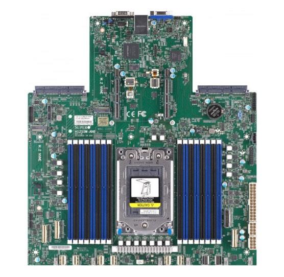 H12SSW-AN6 SuperMicro Socket SP3 System On Chipset AMD EPYC 7003/7002 Series Processor Support DDR4 16x DIMM 8x SATA3 6.0Gb/s Proprietary Server Motherboard (Refurbished)