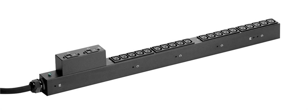 H5M62A HPE 8.6kVA 208 Volt L15-30 3-Phase Input (24xC13/6xC19) NA/JP Basic PDU