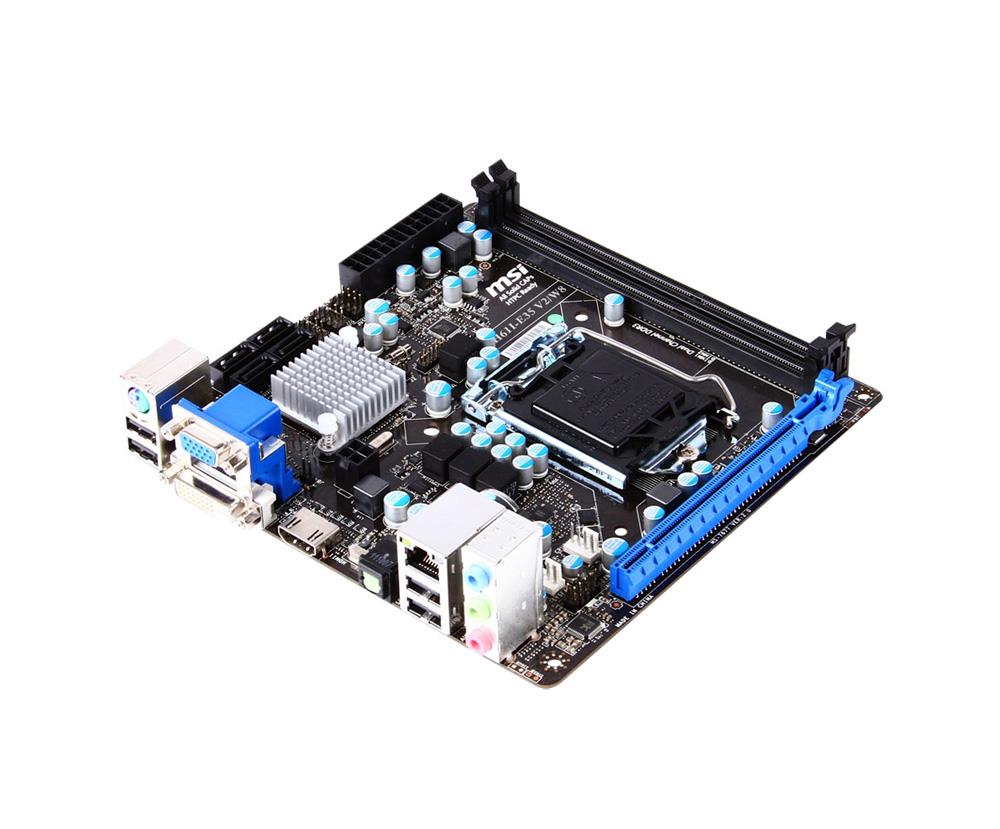 H61I-E35-V2/W8 MSI H61i-e35/w8 Socket 1155 Intel H61 B3 Mini-itx Motherboard (Refurbished)