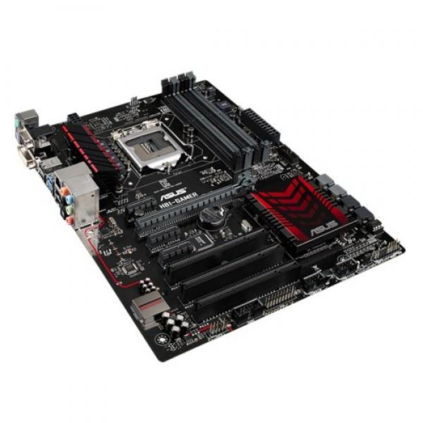 H81-GAMER ASUS Intel H81 Chipset New 4th/4th Generation Core i7/ Core i5/ Core i3/ Pentium/ Celeron Processors Support Socket 1150 ATX Motherboard (Refurbished)