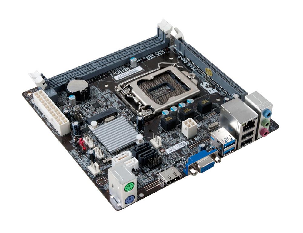 H81H3-I Elite Screens Ecs Motherboard Mini-itx LGA1150 DDR3 1600/1333 PCi Expr (Refurbished)