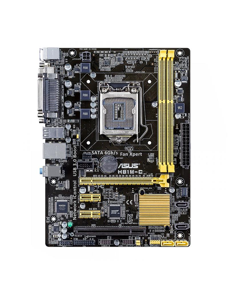 H81M-C/CSM-A1 ASUS H81M-C/CSM Socket LGA1150 Intel H81 Chipset micro-ATX Motherboard (Refurbished)