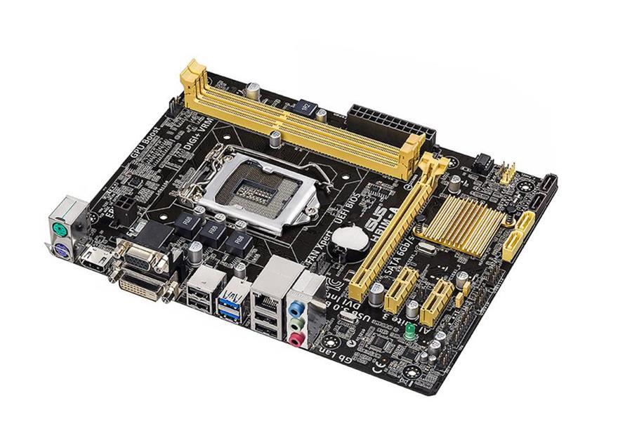 H81MACSI ASUS H81M-A Socket LGA1150 Intel H81 Chipset micro-ATX Motherboard (Refurbished)