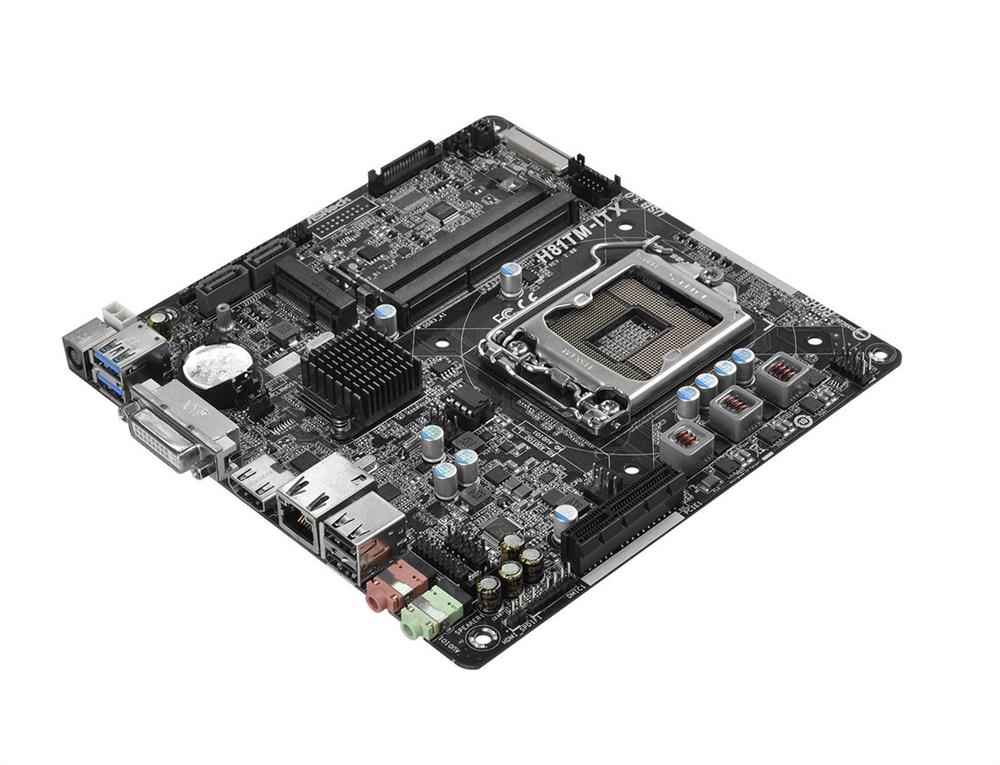 H81TM-ITX ASRock Motherboard 4th Gen Core i7/i5/i3/xeon/pentium/celeron (Refurbished)