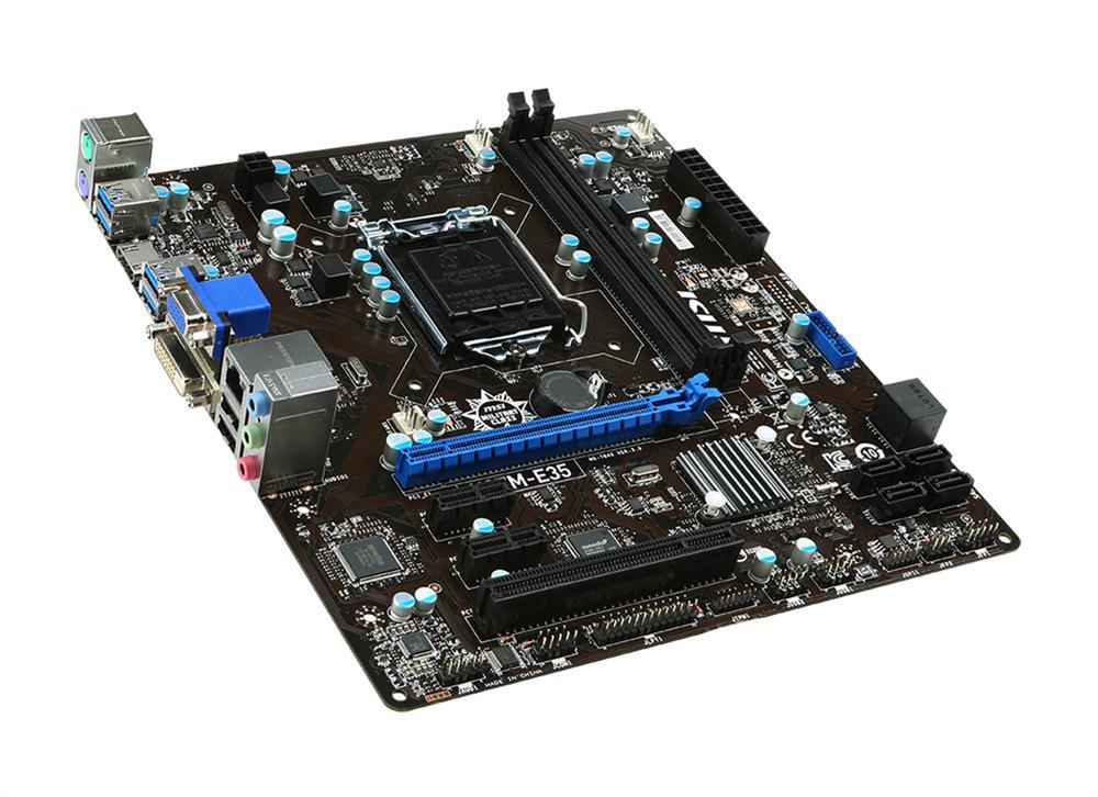 H87M-E35 MSI Core i7/i5/i3 H87 LGA1150 DDR3 SATA PCi Motherboard (Refurbished)