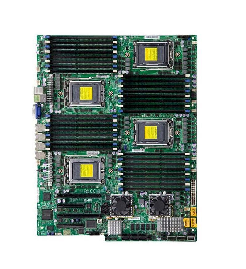 H8QG7-LN4F SuperMicro Socket G34 AMD SR5690 + SP5100 Chipset AMD Opteron 6000 Series Processors Support DDR3 32x DIMM 6x SATA2 3.0Gb/s SWTX Motherboard (Refurbished)