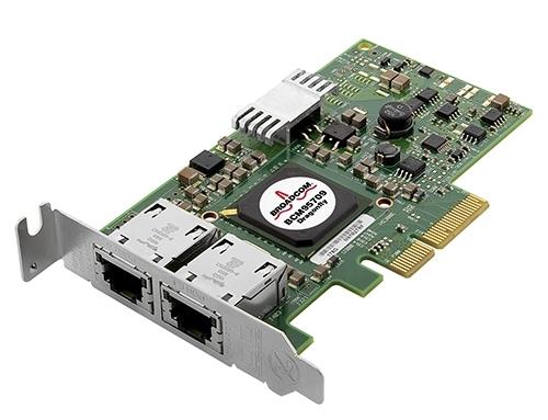 H914R Dell Broadcom Dual-Ports RJ-45 1Gbps PCI Express Network Adapter