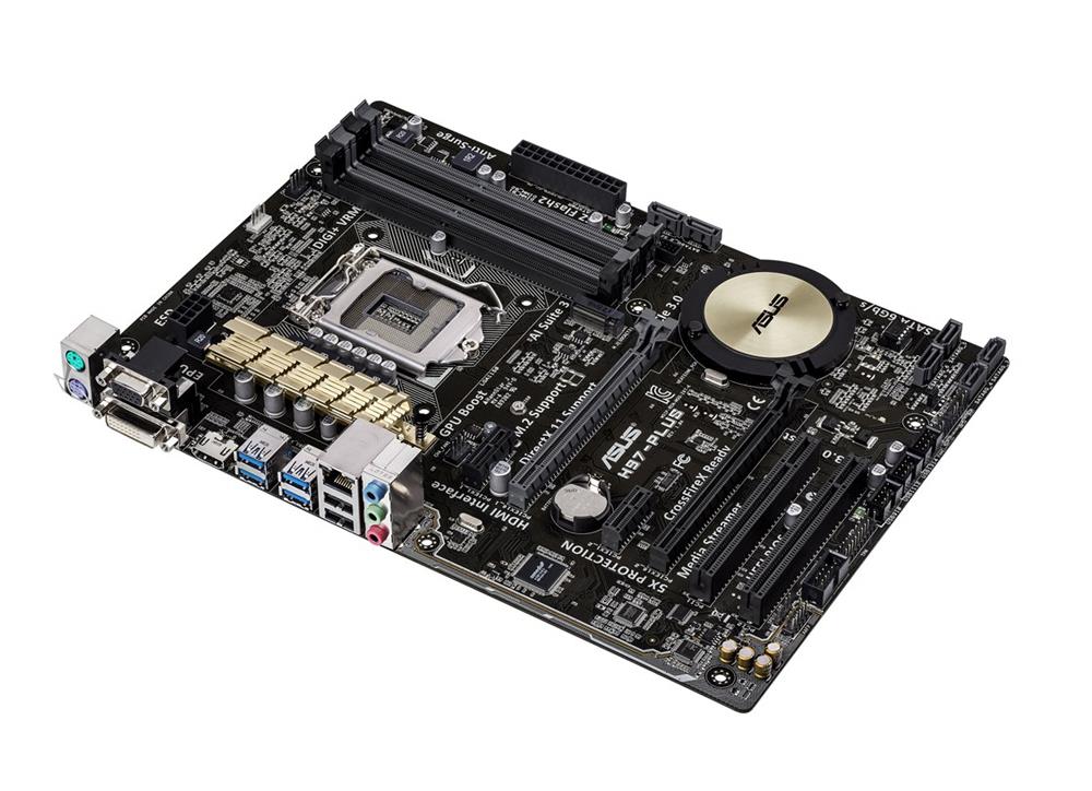 H97-PLUS ASUS Intel H97 Chipset Socket 1150 ATX Motherboard (Refurbished)