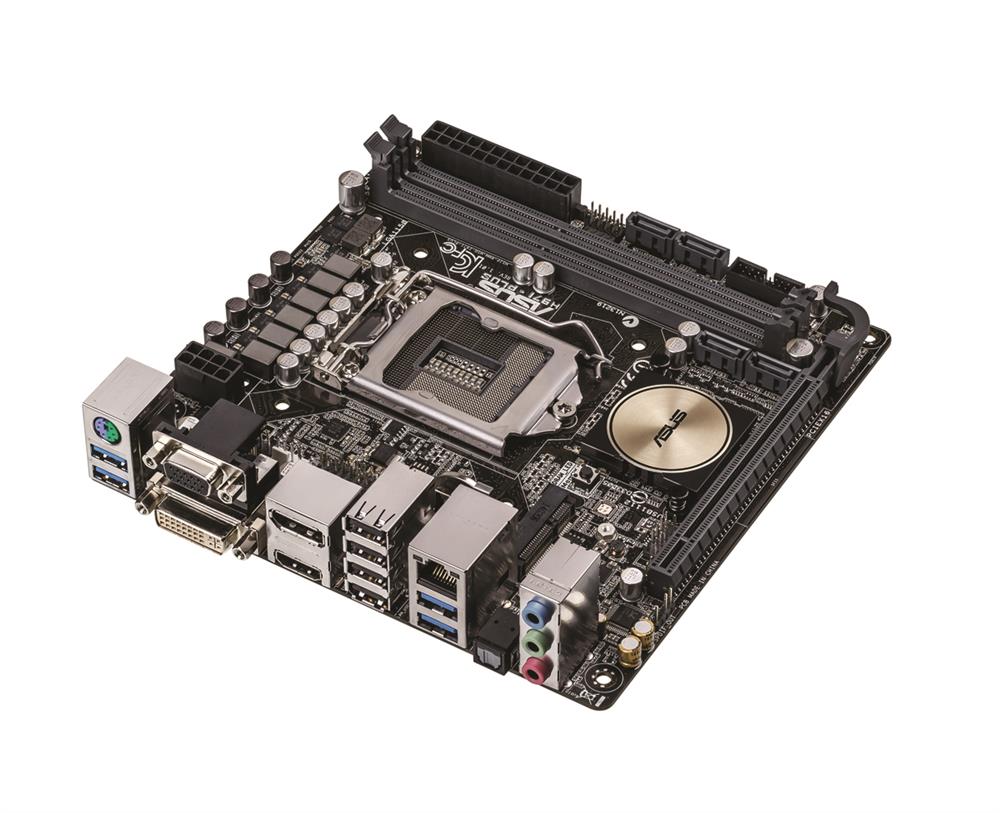 H97I-PLUS ASUS 5th/ 4th Generation Core i7/ i5/ i3/ Pentium/ Celeron Processors Support Motherboard (Refurbished)