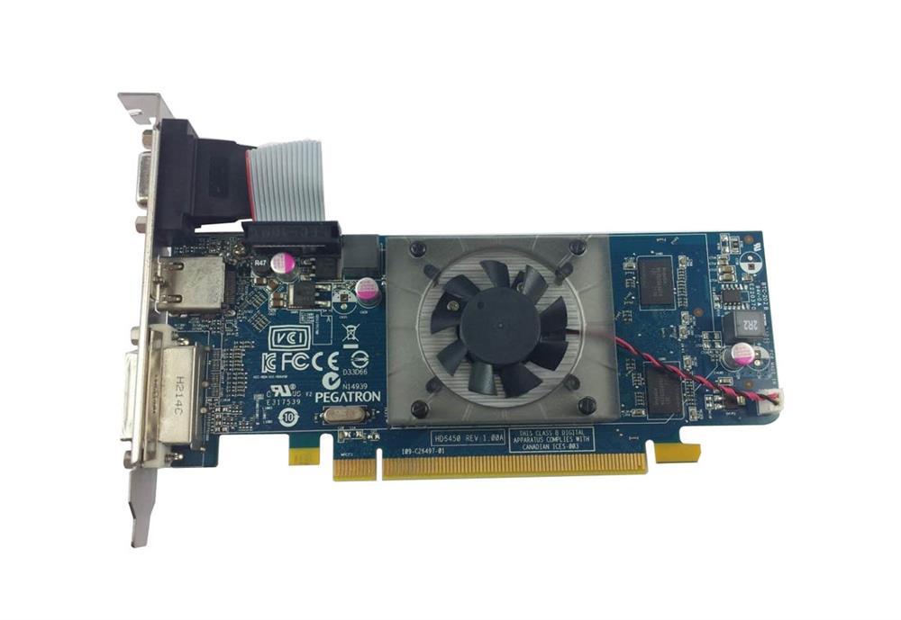 HCVMH Dell 1GB Radeon HD 6450 GDDR3 PCI-e 2.1 X16 DVI HDMI VGA Video Graphics Card
