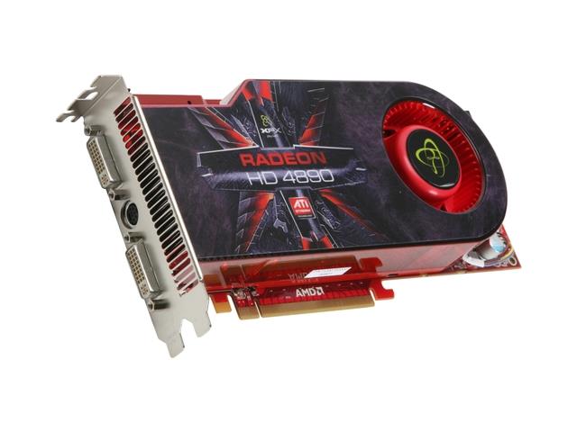 HD-489A-ZDFC XFX Radeon HD 4890 1GB GDDR5 256-Bit Dual-DVI PCI-Express 2.0x 16 Video Graphics Card