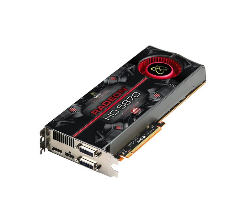 HD-587A-ZNF9 XFX Radeon HD 5870 1GB DDR5 PCI Express 2.0 HDMI Video Graphics Card