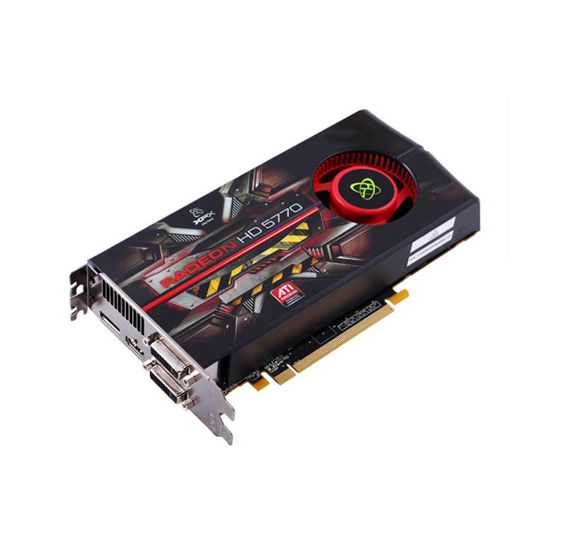 HD577AZNFR XFX Radeon HD 5770 1GB GDDR5 128-Bit DVI/ HDMI/ DisplayPort PCI Express 2.1 x16 Video Graphics Card