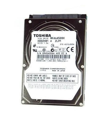 HDD2H81 Toshiba 640GB 5400RPM SATA 3Gbps 8MB Cache 2.5-inch Internal Hard Drive