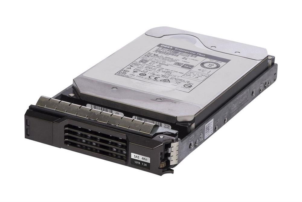 HDEPK60DAB51 Dell 10TB 7200RPM SAS 12Gbps 3.5-inch Internal Hard Drive