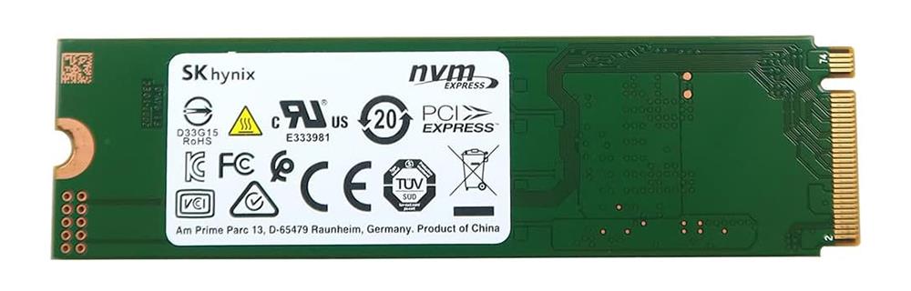 HFB1M8MQ331A0MR Hynix BC501 Series 128GB TLC PCI Express 3.0 NVMe M.2 1620 Internal Solid State Drive (SSD)