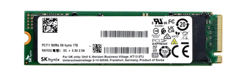 HFS001TFM9X186N Sk Hynix PCB01 Series 1TB PCI Express 5.0 x4 NVMe M.2 2280 Internal Solid State Drive (SSD)