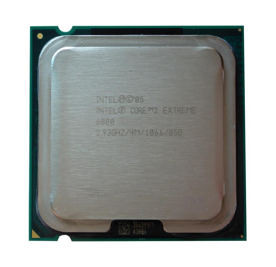 HH80557PH0774M Intel Core 2 Extreme X6800 Dual Core 2.93GHz 1066MHz FSB 4MB L2 Cache Socket LGA775 Desktop Processor