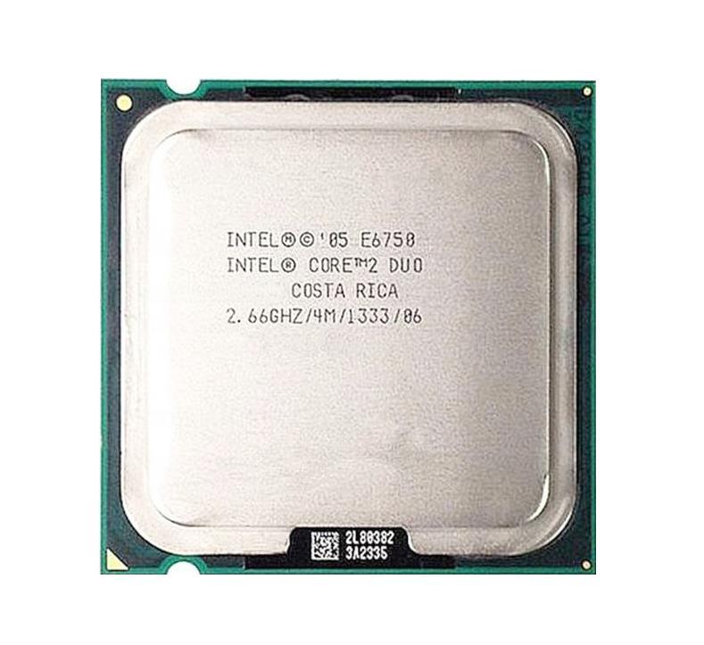 HH80557PJ0674MG-24PC Intel Core 2 Duo E6750 2.66GHz 1333MHz FSB 4MB L2 Cache Socket LGA775 Desktop Processor