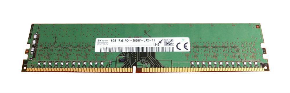 HMA81GU6CJR8N-XN Hynix 8GB PC4-25600 DDR4-3200MHz non-ECC Unbuffered CL22 288-Pin DIMM 1.2V Single Rank Memory Module