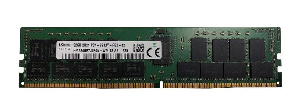 HMA84GR7JJR4N-WMT8 Hynix 32GB PC4-23400 DDR4-2933MHz Registered ECC CL21 288-Pin DIMM 1.2V Dual Rank Memory Module
