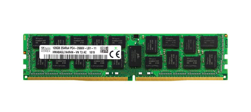 HMABAGL7A4R4N-VN Hynix 128GB 2S8RX4 PC4-21300 DDR4-2666MHz Registered ECC CL17 288-Pin Load Reduced DIMM 1.2V Octal Rank Memory Module