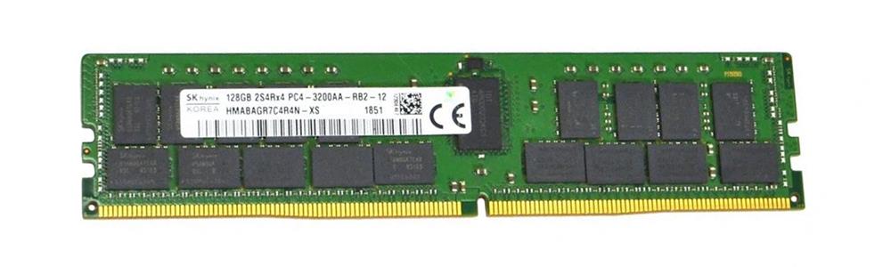 HMABAGR7C4R4N-XS Hynix 128GB PC4-25600 DDR4-3200MHz Registered ECC CL22 288-Pin DIMM 1.2V Quad Rank Memory Module