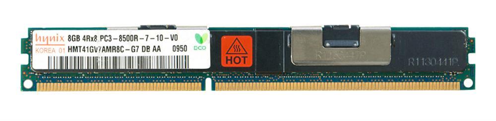 HMT41GV7AMR8C-G7DB-AA Hynix 8GB PC3-8500 DDR3-1066MHz ECC Registered CL7 240-Pin DIMM Very Low Profile (VLP) Quad Rank Memory Module