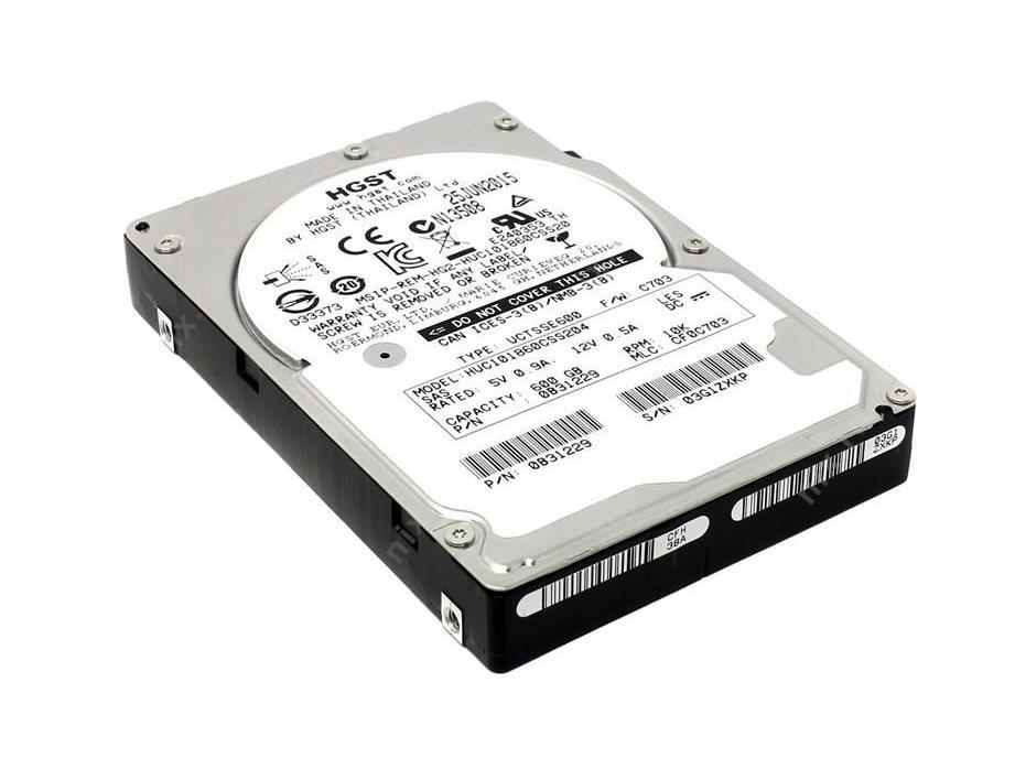 HUC101860CSS204 HGST Hitachi Ultrastar C10K1800 600GB 10000RPM SAS 12Gbps 128MB Cache (SE / 512n) 2.5-inch Internal Hard Drive