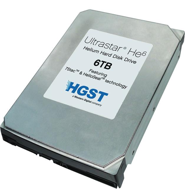 HUS726060ALS640 HGST Hitachi Ultrastar He6 6TB 7200RPM SAS 6Gbps 64MB Cache (512n) 3.5-inch Internal Hard Drive