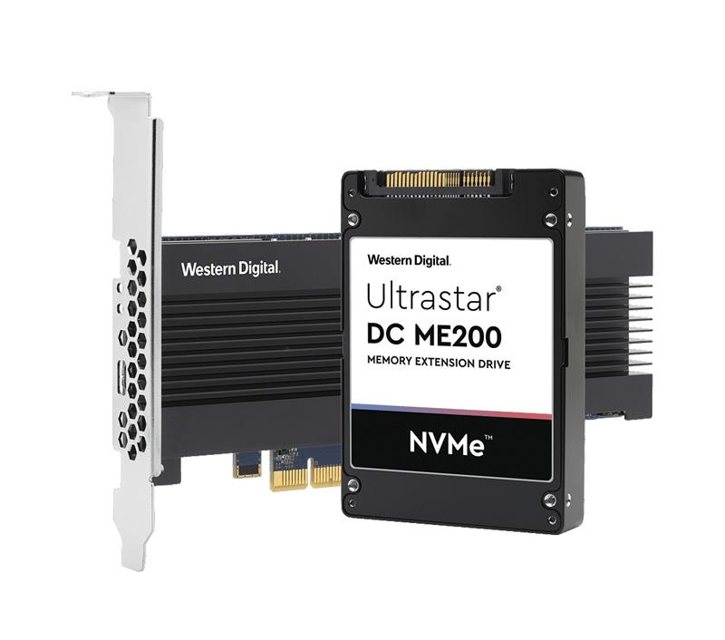 HUSMR7616BHP3M1 Western Digital Ultrastar DC ME200 1TB PCI Express 3.0 x8 NVMe HH-HL Add-in Card Solid State Drive (SSD)