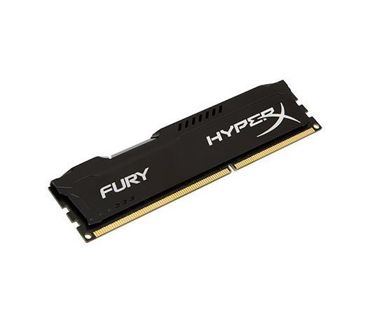 HX426C16FB3/8 Kingston HyperX FURY Black 8GB PC4-21300 DDR4-2666MHz non-ECC Unbuffered CL16 288-Pin DIMM 1.2V Memory Module