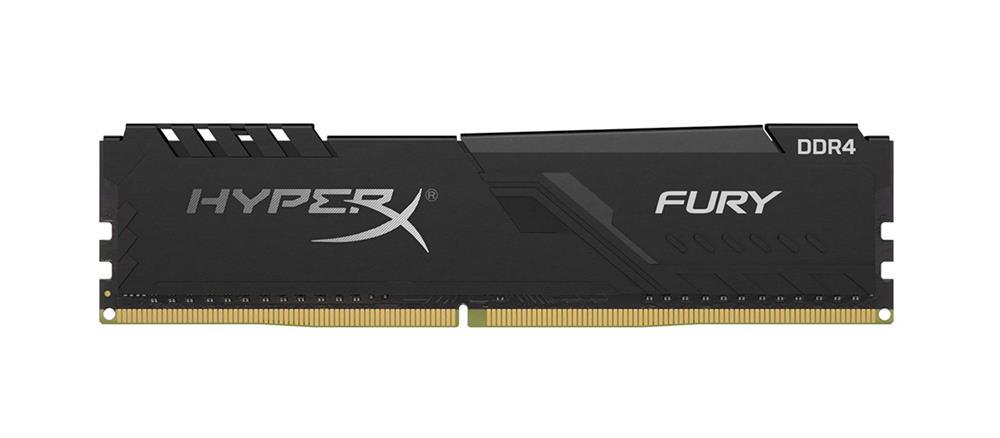 HX432C16FB3/4 Kingston HyperX FURY Black 4GB PC4-25600 DDR4-3200MHz non-ECC Unbuffered CL16 288-Pin DIMM 1.35V Memory Module