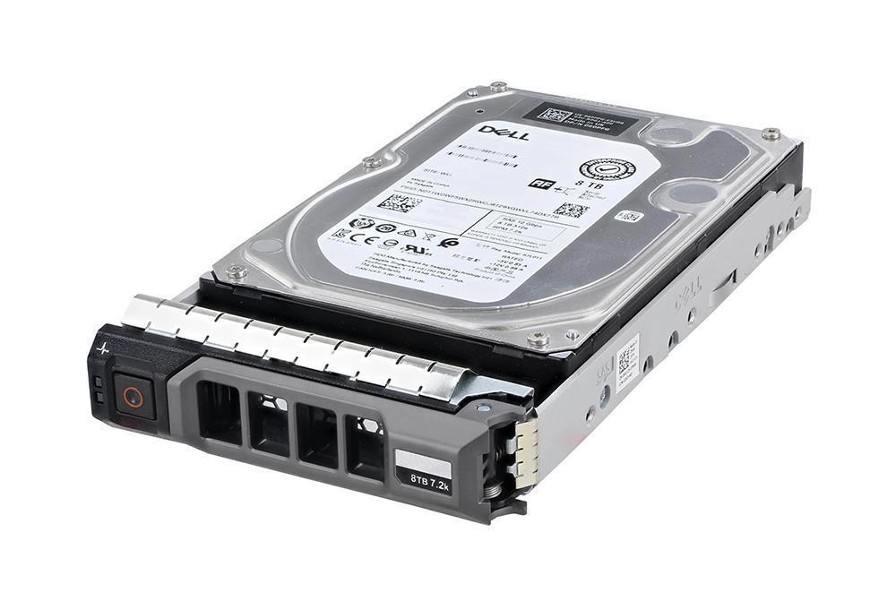 HXFV0 Dell 8TB 7200RPM SATA 6Gbps 3.5-inch Internal Hard Drive with Tray