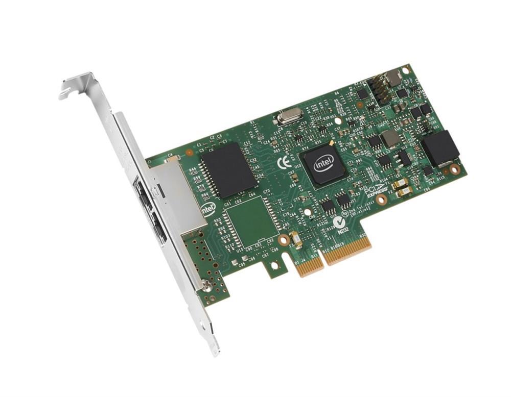 I340-T2 Intel Dual-Ports RJ-45 1Gbps 10Base-T/100Base-TX/1000Base-T Gigabit Ethernet PCI Express 2.0 x4 Server Network Adapter