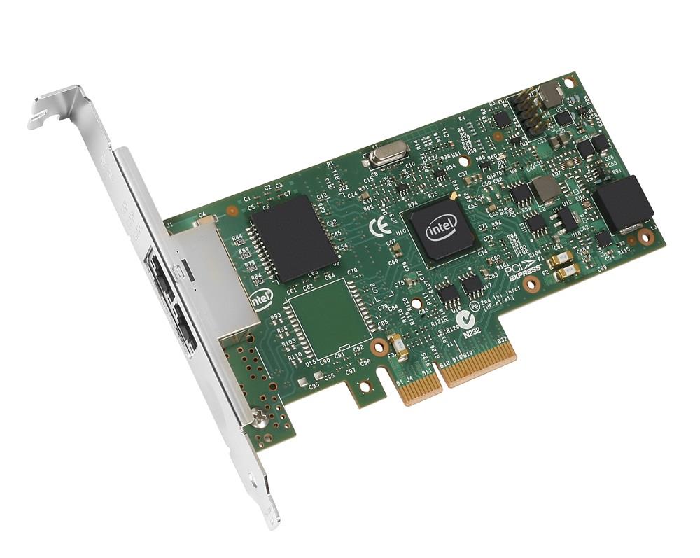 I350-T2 Intel Dual-Ports 1Gbps RJ-45 10/100/1000Base-T Gigabit Ethernet PCI Express x4 Server Network Adapter